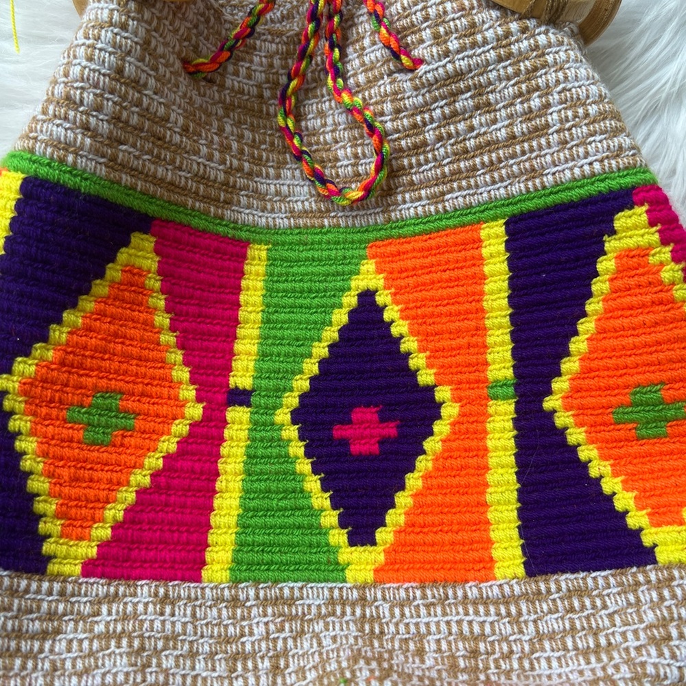 Handmade Colombian Wayyu Bag NWOT! - Picture 6 of 6